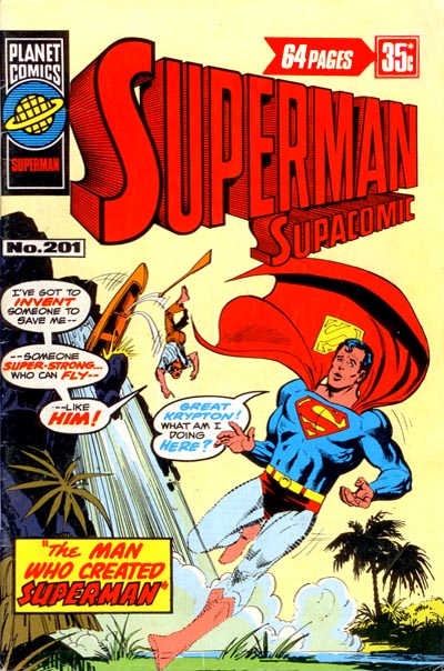 Superman Supacomic (KG Murray, 1974 series) #201 ([May 1976?])