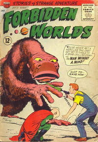 Forbidden Worlds (ACG, 1951 series) #121 August 1964