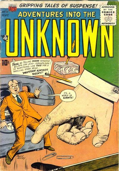 Adventures into the Unknown  #76 (September 1956)