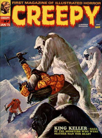 Creepy (Warren, 1964 series) #37 (January 1971)