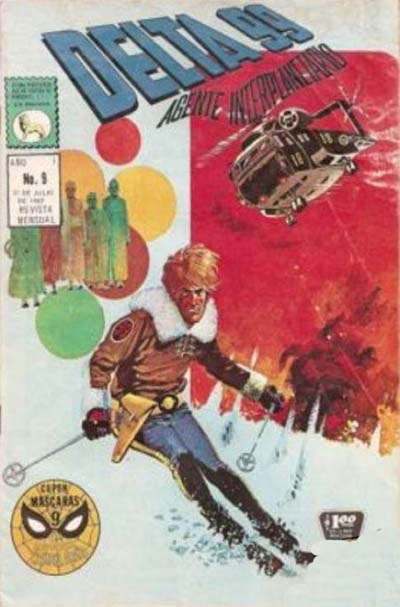 Delta 99 Agente Interplanetario  #9 (July 1969)