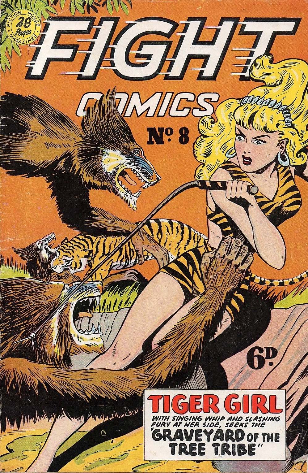 Fight Comics (HJ Edwards, 1951? series) #8 ([December 1951?])