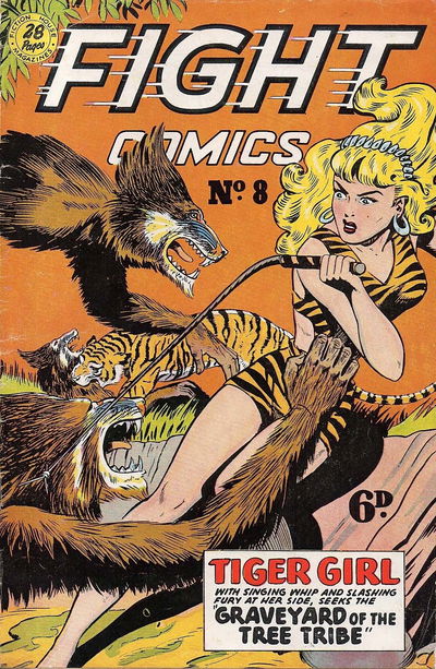 Fight Comics (HJ Edwards, 1951? series) #8 ([December 1951?])