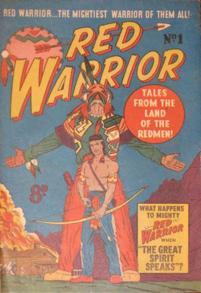 Red Warrior (Jubilee, 1953? series) #1 ([195-?])