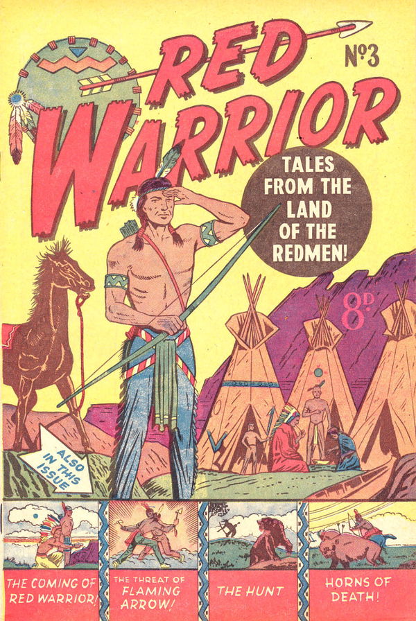 Red Warrior (Jubilee, 1953? series) #3 ([1953?])