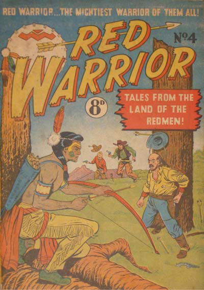 Red Warrior (Jubilee, 1953? series) #4 ([195-??])