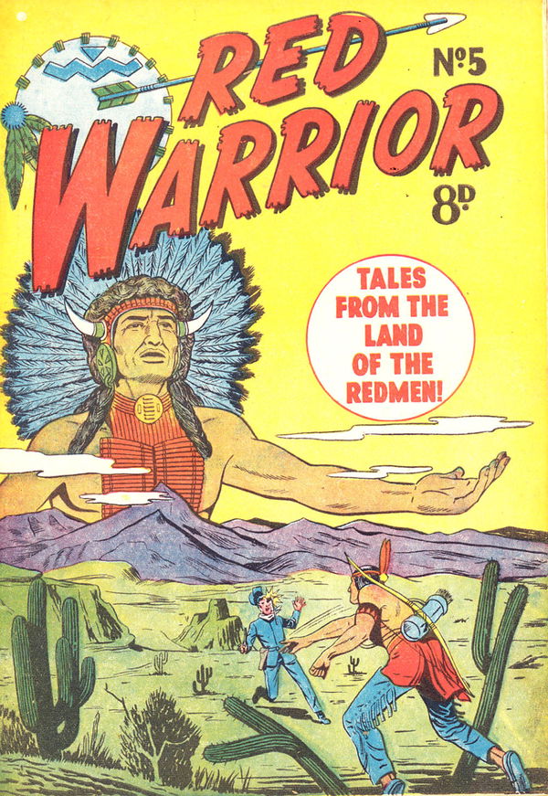 Red Warrior (Jubilee, 1953? series) #5 ([1953?])