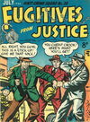 Anti-Crime Squad (Red Circle, 1952 series) #22 — Fugitives from Justice (July 1954)