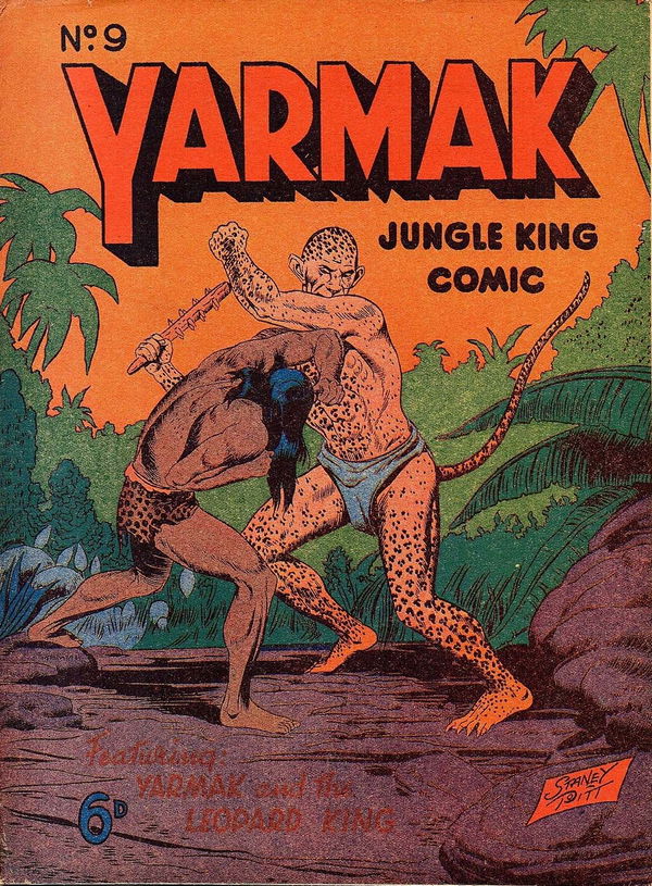 Yarmak Jungle King Comic (Youngs, 1949 series) #9 ([July 1950])