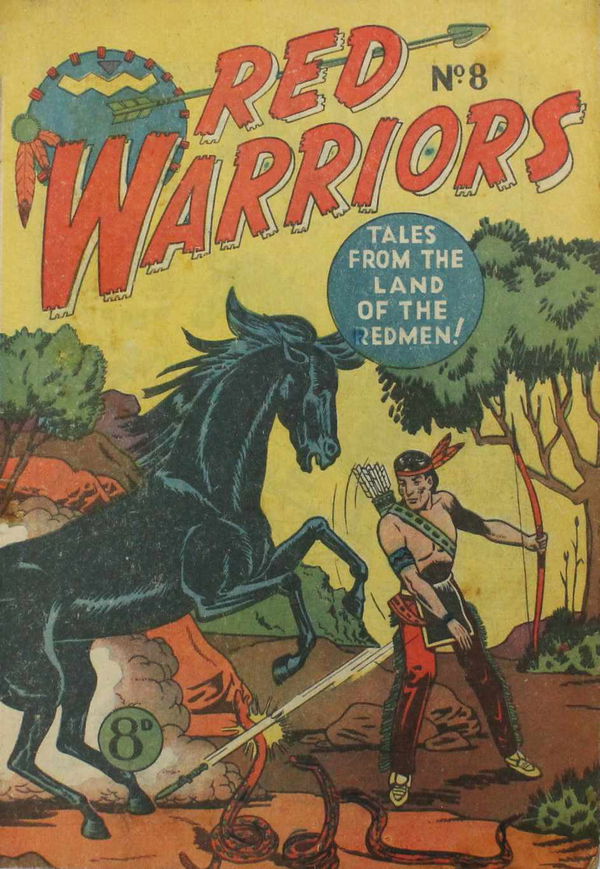 Red Warriors (Jubilee, 1953? series) #8 ([1954?])