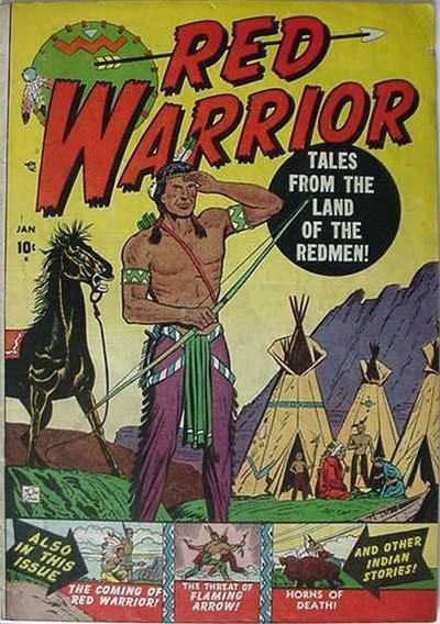 Red Warrior (Timely, 1951 series) #1 (January 1951)