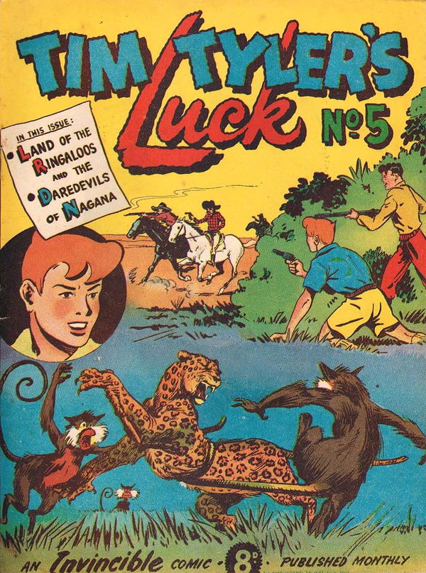 Tim Tyler's Luck (Invincible, 1950? series) #5 ([December 1951?])