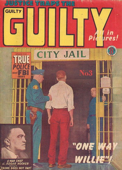 Justice Traps the Guilty (Atlas, 1950? series) #3 [September 1951?]