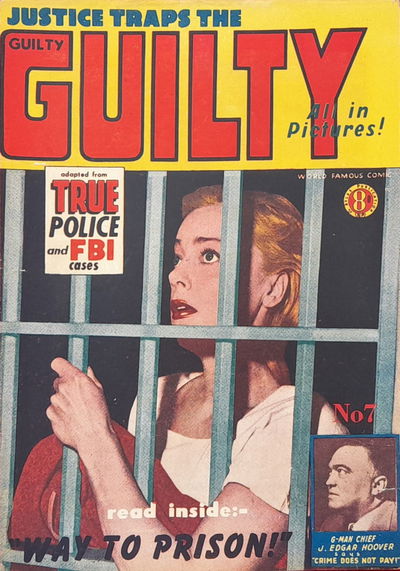 Justice Traps the Guilty (Atlas, 1950? series) #7 [January 1952?]