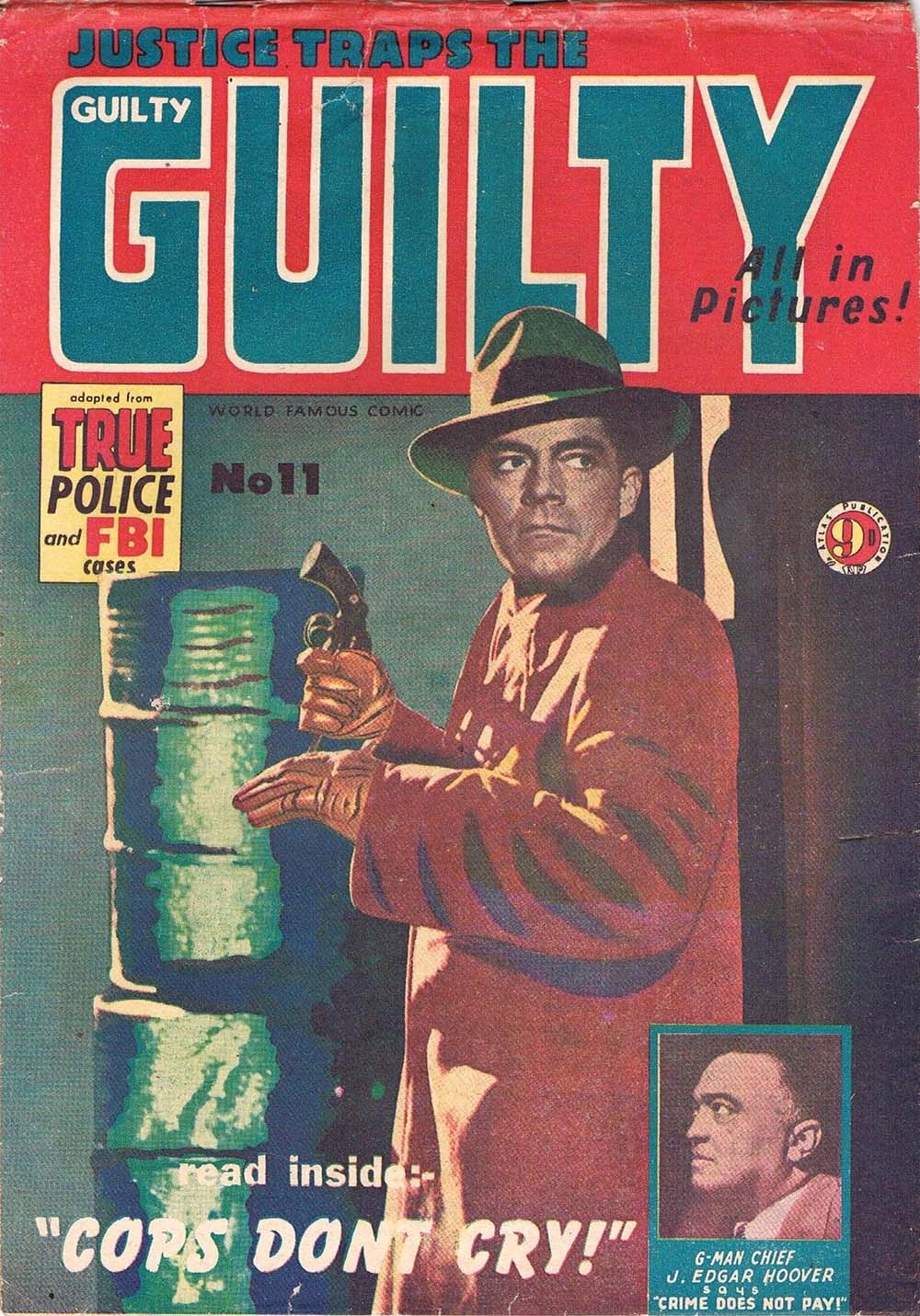 Justice Traps the Guilty (Atlas, 1950 series) #11 ([May 1952?])