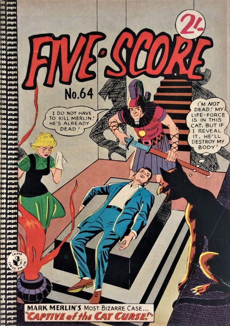 Five-Score Comic Monthly (Colour Comics, 1961 series) #64 (August 1963)