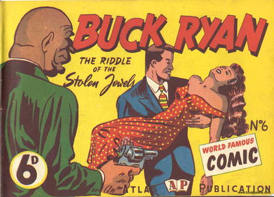 Buck Ryan (Atlas, 1949 series) #6 [1950?]