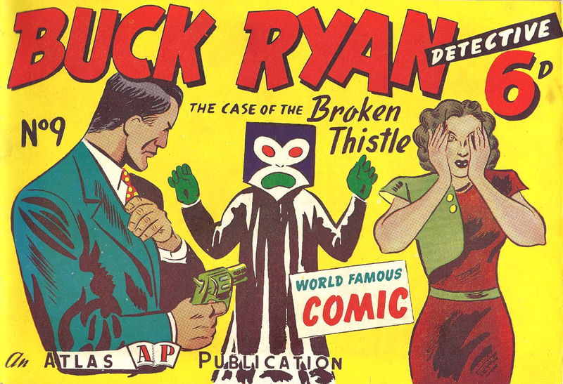 Buck Ryan Detective (Atlas, 1950 series) #9 ([1950?])