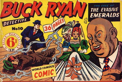 Buck Ryan Detective (Atlas, 1950 series) #10 [1950?]