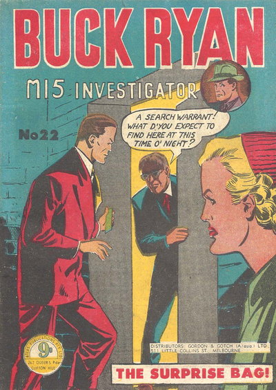 Buck Ryan MI5 Investigator  #22 ([1955?])