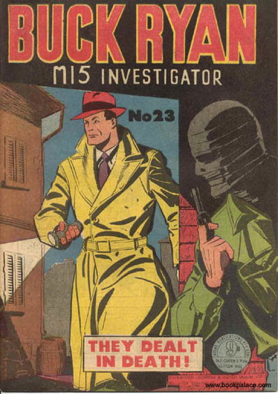 Buck Ryan MI5 Investigator (Atlas, 1954? series) #23 [1955?]