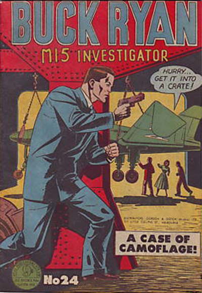 Buck Ryan MI5 Investigator (Atlas, 1954? series) #24 [1956?]