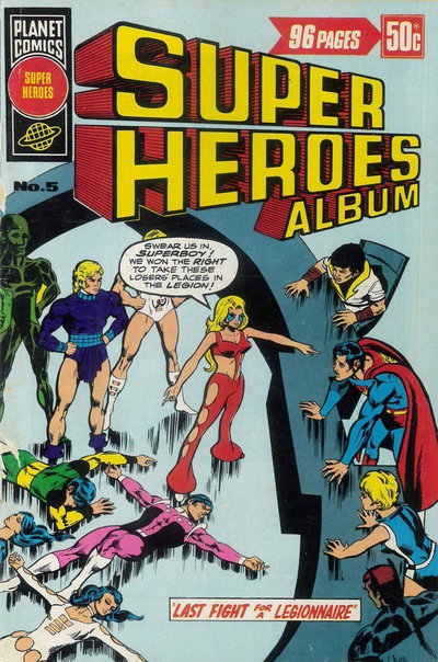 Super Heroes Album  #5 ([March 1977?])