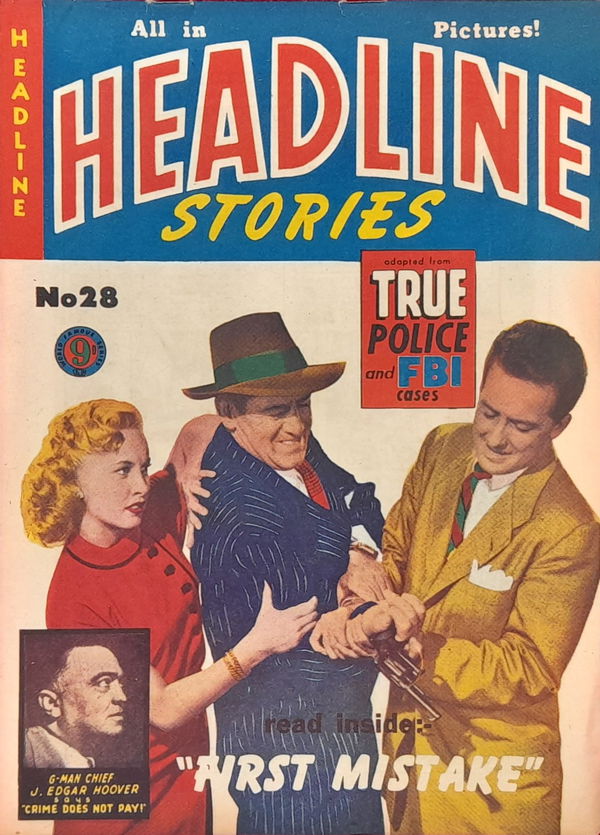 Headline Stories (Atlas, 1953? series) #28 ([1954?])