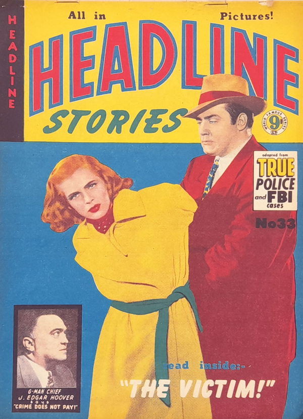 Headline Stories (Atlas, 1953? series) #33 ([February 1955?])