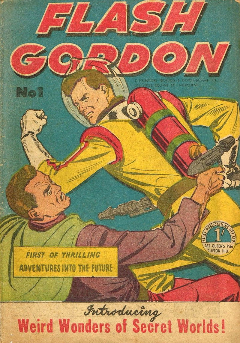 Flash Gordon (Atlas, 1956 series) #1 ([June 1956?])