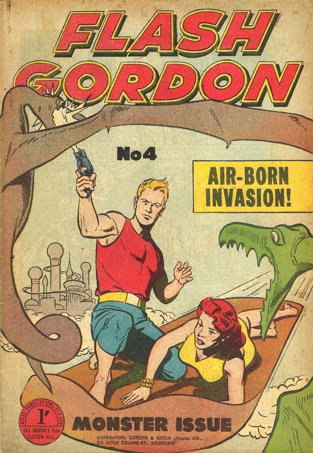 Flash Gordon (Atlas, 1956 series) #4 ([September 1956?])