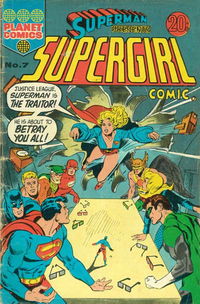 Superman Presents Supergirl Comic (KG Murray, 1973 series) #7 [April 1974?]