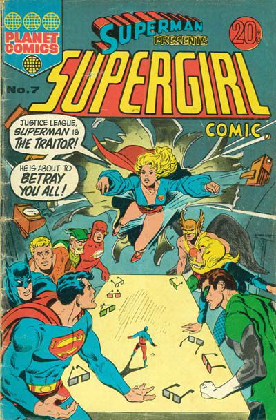 Superman Presents Supergirl Comic (KG Murray, 1973 series) #7 ([April 1974?])