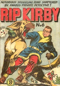 Rip Kirby (Atlas, 1952 series) #6 ([May 1953?])