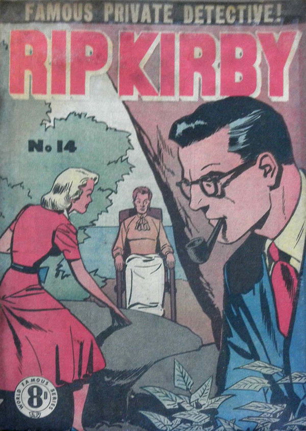 Rip Kirby (Atlas, 1952 series) #14 ([May 1955?])