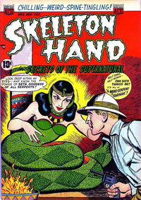 Skeleton Hand In Secrets of the Supernatural (ACG, 1952 series)  #2 (November-December 1952)