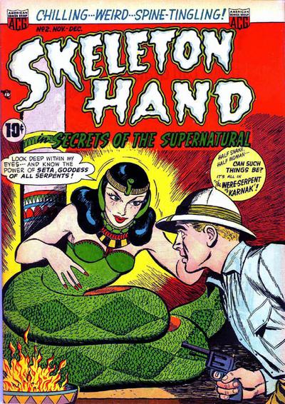 Skeleton Hand In Secrets of the Supernatural  #2 (November-December 1952)