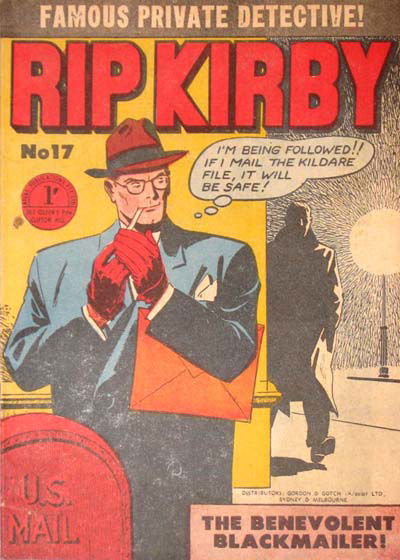 Rip Kirby (Atlas, 1952 series) #17 [February 1956?]