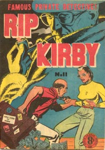 Rip Kirby (Atlas, 1952 series) #11 ([August 1954?])