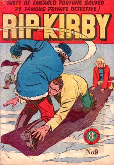 Rip Kirby (Atlas, 1952 series) #9 ([February 1954?])