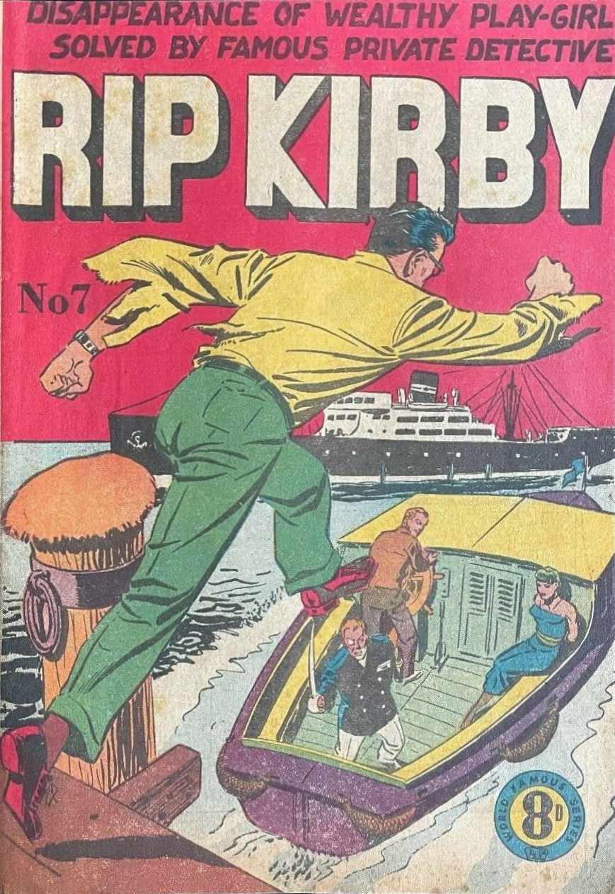 Rip Kirby (Atlas, 1952 series) #7 ([August 1953?])