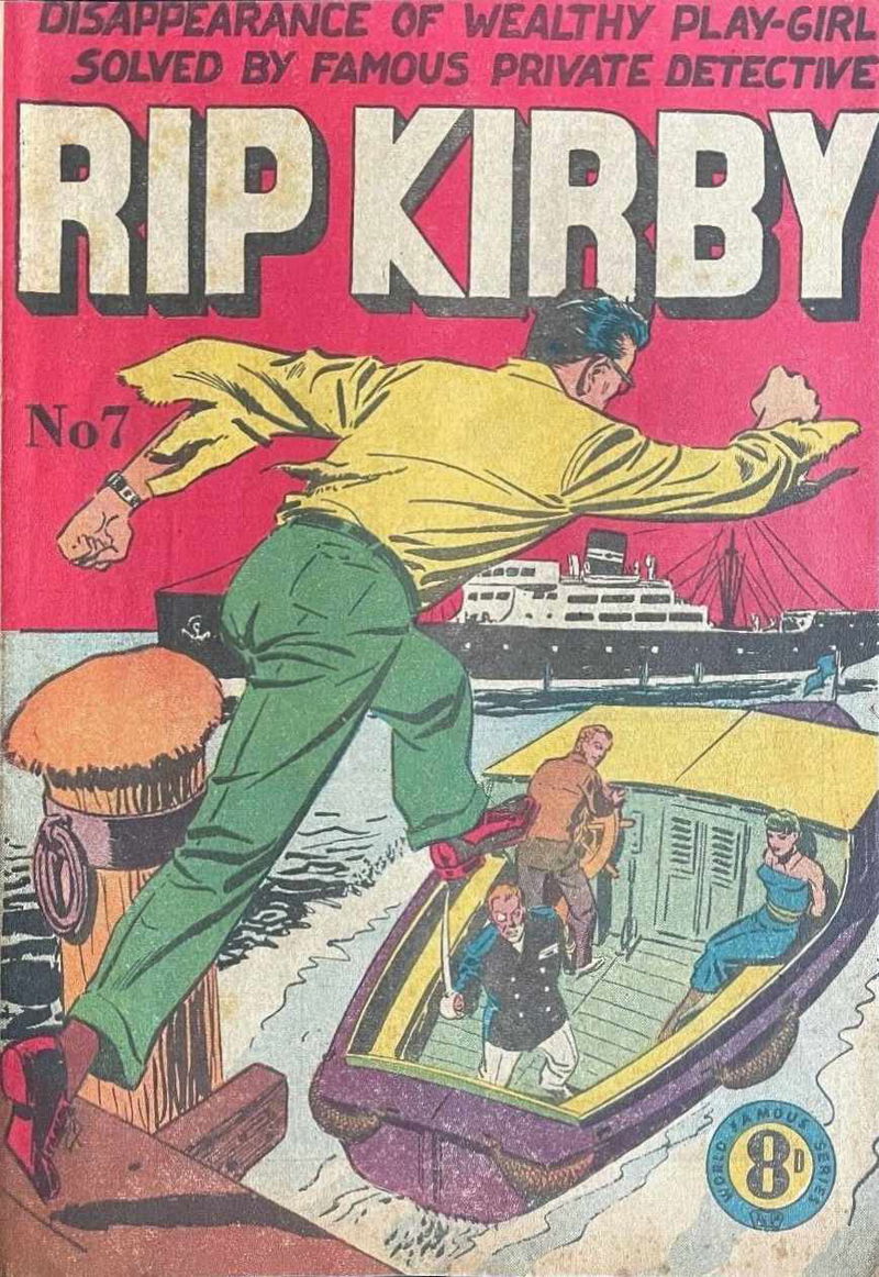 Rip Kirby (Atlas, 1952 series) #7 ([August 1953?])