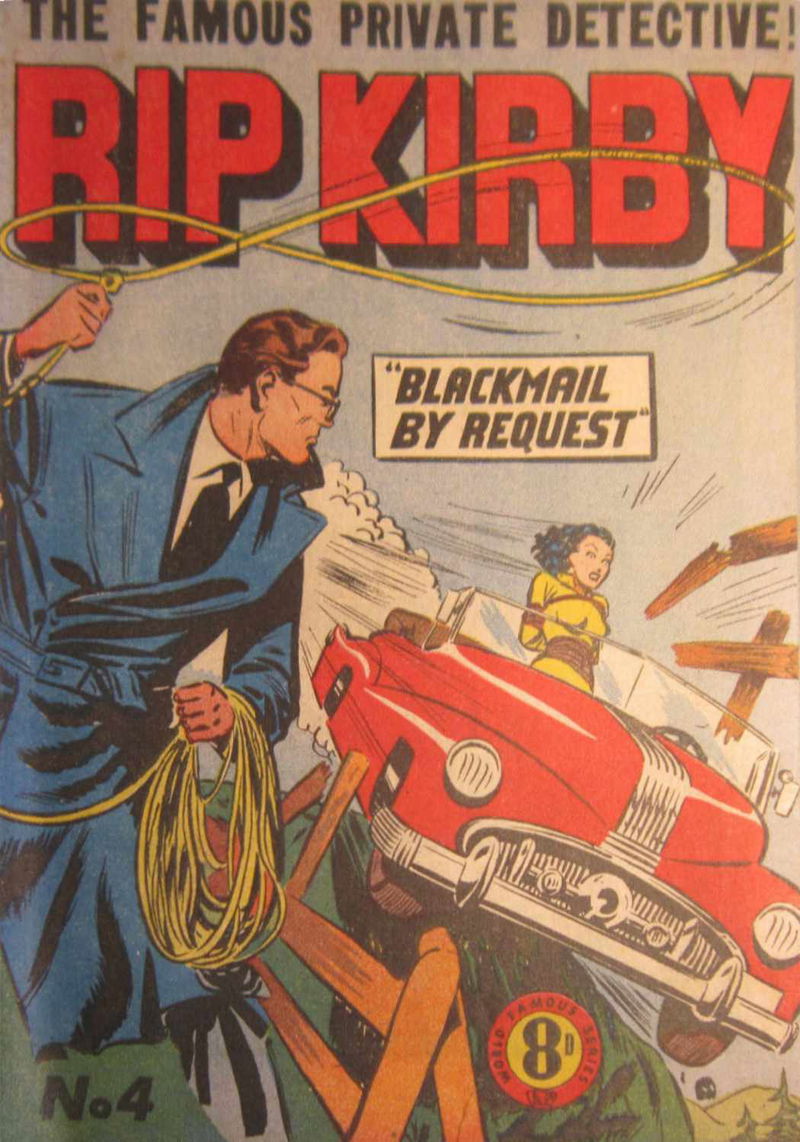 Rip Kirby (Atlas, 1952 series) #4 ([November 1952?])