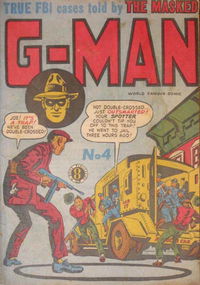 The Masked G-Man (Atlas, 1952 series) #4 [July 1952?]