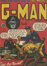 The Masked G-Man (Atlas) #5 (August 1952?)