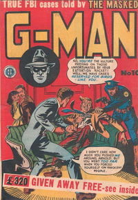 The Masked G-Man (Atlas, 1952 series) #10 [January 1953?]