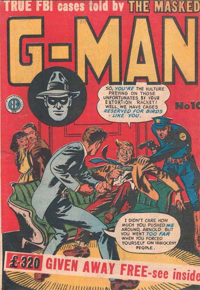 The Masked G-Man (Atlas, 1952 series) #10 ([January 1953?])