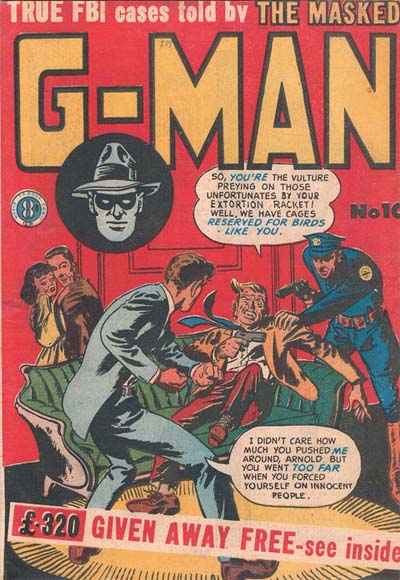 The Masked G-Man  #10 ([January 1953?])
