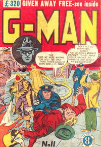 The Masked G-Man (Atlas, 1952 series) #11 [February 1953?]