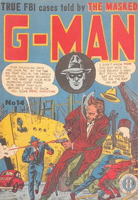 The Masked G-Man (Atlas, 1952 series) #14 [May 1953?]